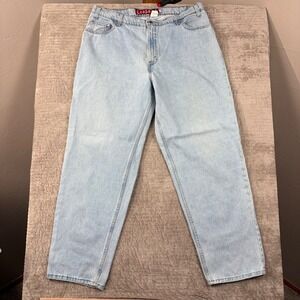 Vintage Levis SilverTab Loose Fit Tapered Leg Jeans Light Wash 40x32 Made in USA